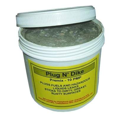 Plug N Dyke Putty 0.5kg - 100mm x 70mm - Fosse Spill Kits