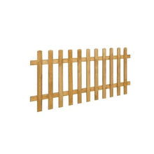 Load image into Gallery viewer, Forest 6ft x 3ft Pale Picket Fence Panel - Forest Garden
