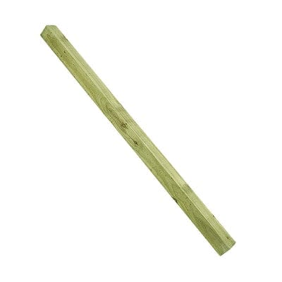 Forest Green Fence Post 8ft (240cm x 7.5cm x 7.5cm) - Forest Garden