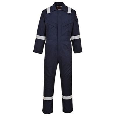 Flame Resistant Super Light Weight Anti-Static Coverall 210g - All Sizes - Portwest Tools and Workwear