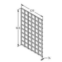 Load image into Gallery viewer, Forest Heavy Duty Trellis 183cm x 122cm - Forest Garden
