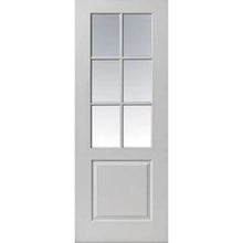 Load image into Gallery viewer, Faro White Primed Glazed Internal Door - All Sizes - JB Kind
