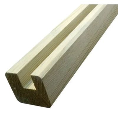 Panel Width Cut Down Kit for Tongue and Groove Fence Panel - All Sizes - Jacksons Fencing
