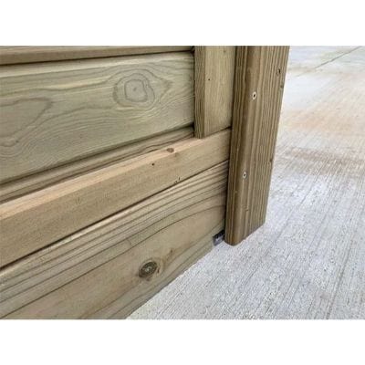 Slotted Fence Post Foot - Jacksons Fencing