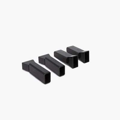 Hyperion Fence Clips Black (Pack of 4) - EnviroBuild Outdoor & Garden