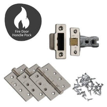 Load image into Gallery viewer, Vardar PNP Lever / Square Rose Fire Door Pack - XL Joinery

