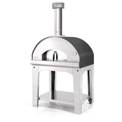 Fontana Mangiafuoco Wood Fired Pizza Oven - Anthracite - With Trolley