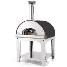Load image into Gallery viewer, Fontana Marinara Wood Fired Pizza Oven - Anthracite with Trolley
