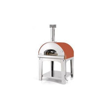 Load image into Gallery viewer, Fontana Marinara Wood Fired Pizza Oven - Rosso with Trolley
