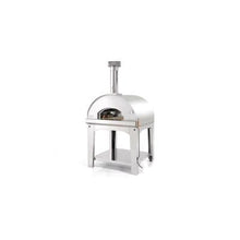 Load image into Gallery viewer, Fontana Marinara Wood Fired Pizza Oven - Stainless Steel with Trolley
