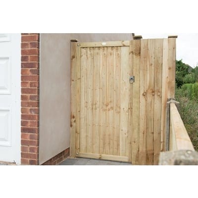 Forest Pressure Treated Featheredge Gate x  6ft (h)
