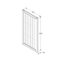 Load image into Gallery viewer, Forest Pressure Treated Featheredge Gate x  6ft (h) - Forest Garden
