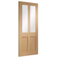 Load image into Gallery viewer, Malton Shaker Internal Oak Door with Clear Glass - All Sizes - XL Joinery
