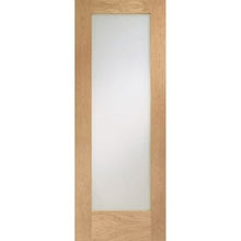 Load image into Gallery viewer, Pattern 10 Internal Oak Door with Clear Glass - All Sizes - XL Joinery
