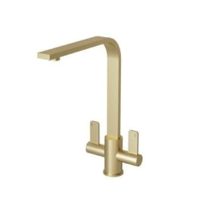 Eben Twin Lever Kitchen Tap - Ellsi