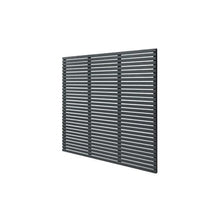 Load image into Gallery viewer, Forest 6ft x 6ft Contemporary Slatted Fence Panel - Anthracite Grey - Forest Garden
