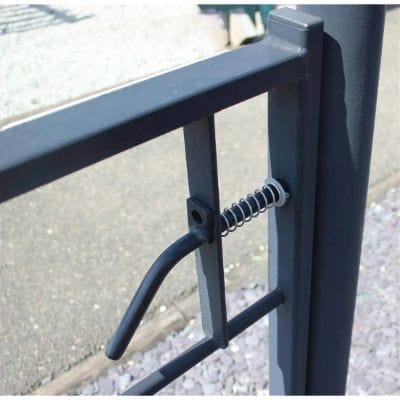 Galvanised Tubular Estate Gate incl Posts and Fittings - Jacksons Fencing