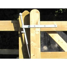 Load image into Gallery viewer, Spring Catch Set with &quot;Knock-In&quot; Receiver incl Fixings for use with Single Gates - Jacksons Fencing
