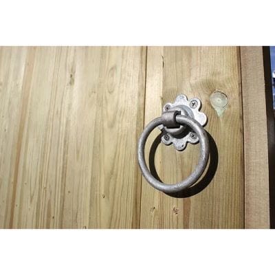 Galvanised Ring Latch x 175mm Incl Bolts and Screws - Jacksons Fencing