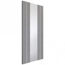 Load image into Gallery viewer, Forli Pre-Finished Light Grey Door with Clear Glass - XL Joinery
