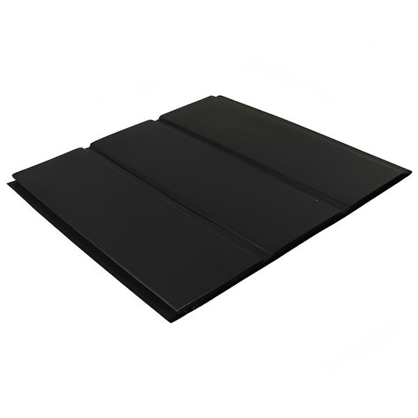 Hollow Soffit Board Black Ash Woodgrain