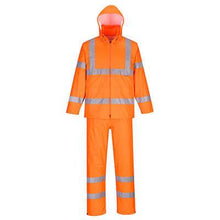Load image into Gallery viewer, Hi-Vis Packaway Rainsuit - All Sizes - Portwest Tools and Workwear
