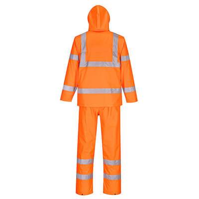 Hi-Vis Packaway Rainsuit - All Sizes - Portwest Tools and Workwear