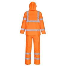Load image into Gallery viewer, Hi-Vis Packaway Rainsuit - All Sizes - Portwest Tools and Workwear
