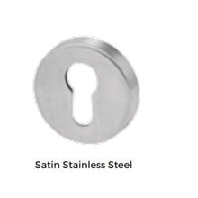 Load image into Gallery viewer, Euro Profile Escutcheons 54mm x 10mm (Pack of 2) - All Finish - Sparka Uk Doors
