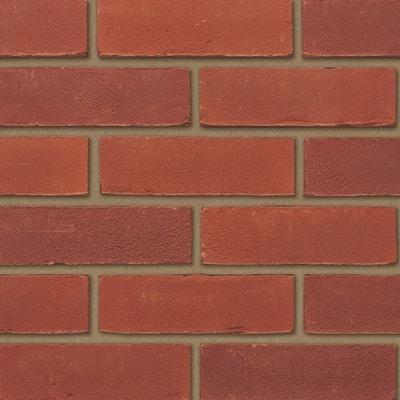 Heritage Red Blend stock Facing Brick 65mm x 215mm x 102mm (Pack of 500) - Ibstock Building Materials