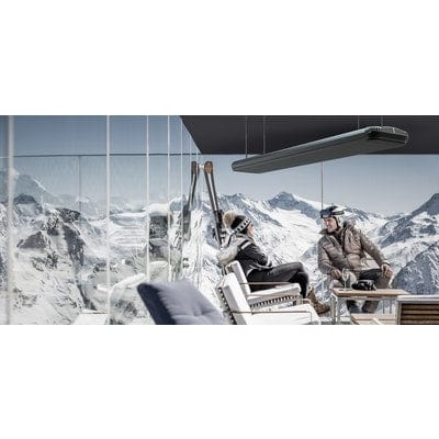 Mo-el Hot-Top Heatwave Indoor/Outdoor Heater Black - All Power - Build4less.co.uk