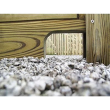 Load image into Gallery viewer, Hedgehog Gravel Board for Use with Slotted Posts 140mm x 28mm x 1.83m (incl 1 x End Pack and 1 Length Packer) - Jacksons Fencing

