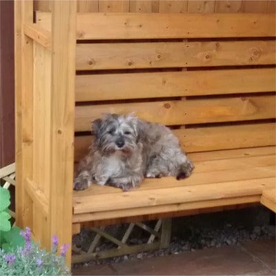 Honeysuckle Corner Arbour - 4ft x 4ft (Pressure Treated) - Shire