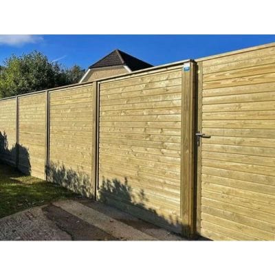 Horizontal Tongue and Groove Gate - 1.78m x 1m - Jacksons Fencing