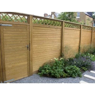 Horizontal Tongue and Groove Gate - 1.78m x 1m - Jacksons Fencing