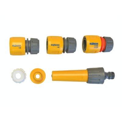 2412 30m Freestanding Compact Hose Reel + 25m of 12.5mm Hose - Hozelock