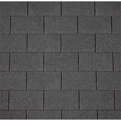 IKO Armourglass Plus - Square Butt Bitumen Roof Shingles - Black