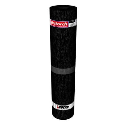 IKO Britorch Non-Woven Torch-On Cap Sheet - 8m x 1m (8m2 Roll) (Pallet of 25) - All Colours - IKO Roofing