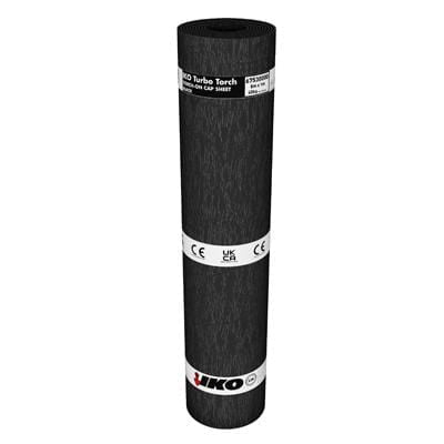 IKO Turbo Torch-On Cap Sheet - Black