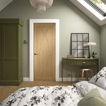 Load image into Gallery viewer, Pesaro Pre-Finished Internal Oak Door - All Sizes
