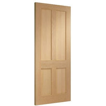 Load image into Gallery viewer, Victorian Shaker 4 Panel Internal Oak Door - All Sizes - XL Joinery
