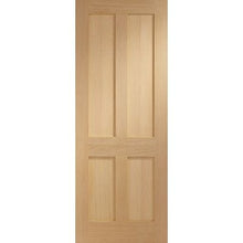 Load image into Gallery viewer, Victorian Shaker 4 Panel Internal Oak Door - All Sizes - XL Joinery
