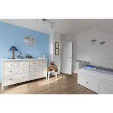 Load image into Gallery viewer, Cottage 5 White Primed Internal Door - All Sizes - JB Kind
