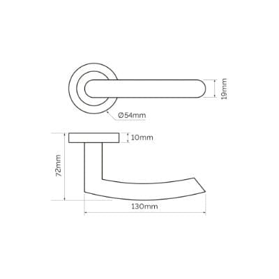 Raven Polished Steel Latch Pack - JB Kind