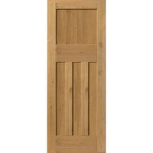 Load image into Gallery viewer, Rustic Oak 1930&#39;s Shaker Pre-Finished Internal Door - All Sizes - JB Kind
