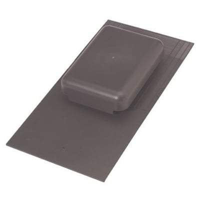 Caps to Suit Large Slate Vent Base (Slate Grey) - Klober Roofing