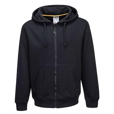 Nickel Hooded Full Zip Sweatshirt - All Sizes - Portwest Tools and Workwear