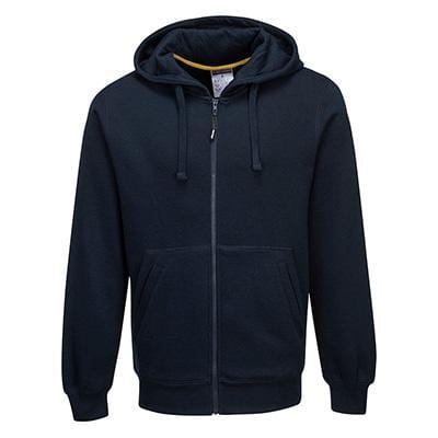Nickel Hooded Full Zip Sweatshirt - All Sizes - Portwest Tools and Workwear