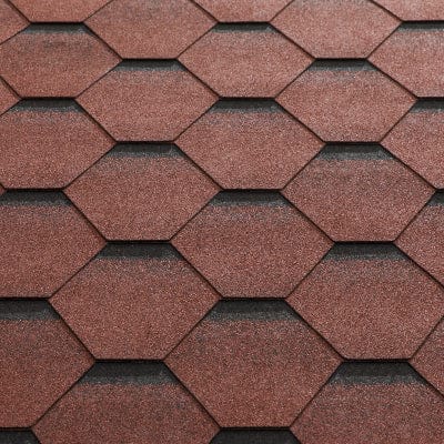 Katrilli Hexagonal Bitumen Roof Shingles - (3m2 Pack) - Katepal
