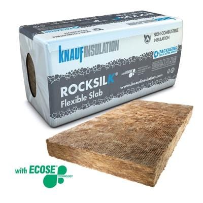 Knauf Earthwool Flexible Slab (All Sizes) 1200mm x 600mm
